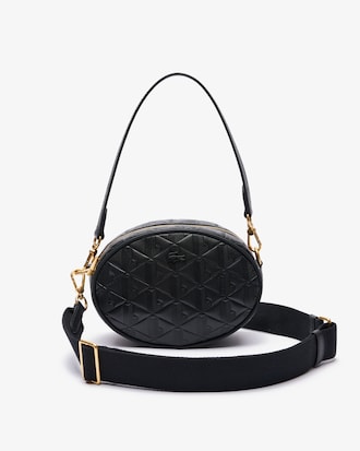 Women's Maheki Oval Embossed Leather Bag