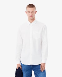 Camisa de Corte Regular de Algod&oacute;n para Hombre