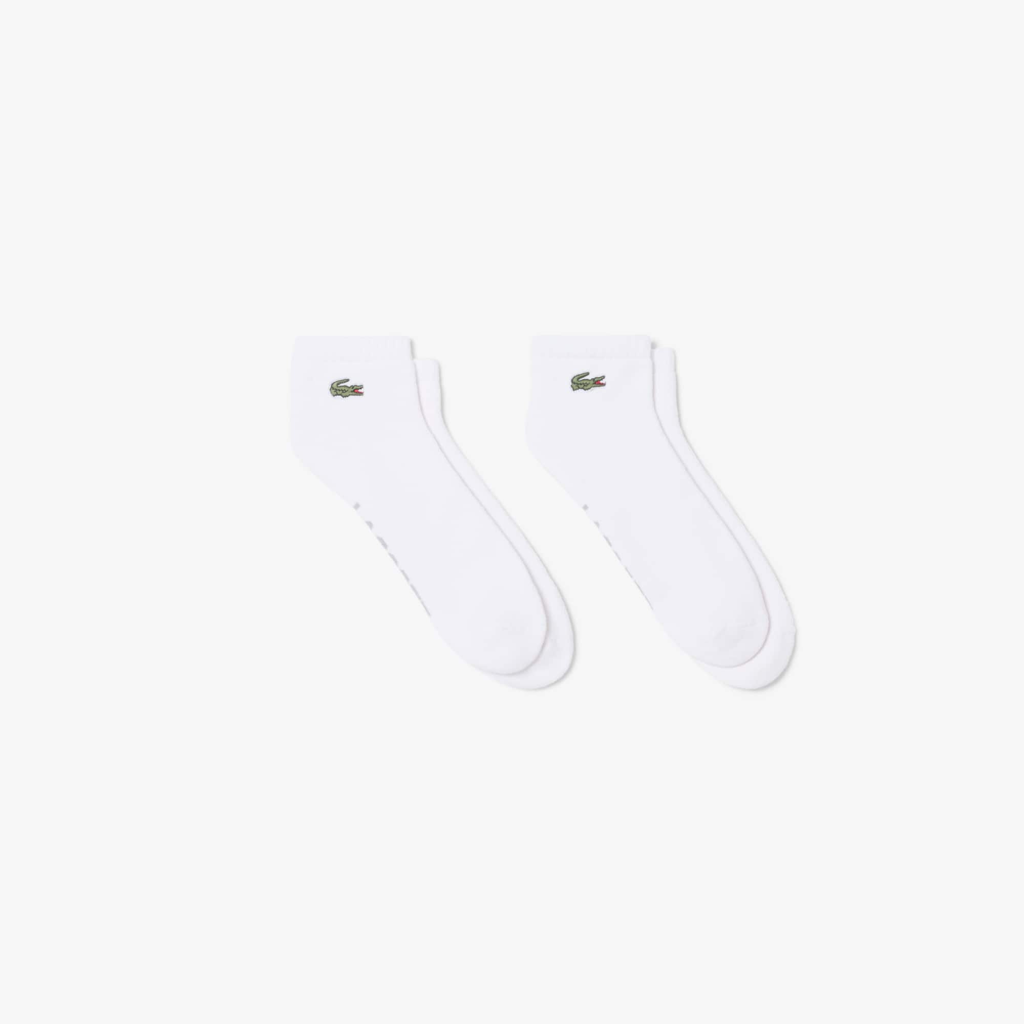 Lacoste 2-pack Low Sport Socks - 6.5 - 8.5 In White