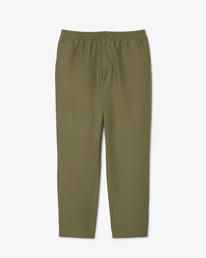 Men's Regular Fit Linen Twill Pants