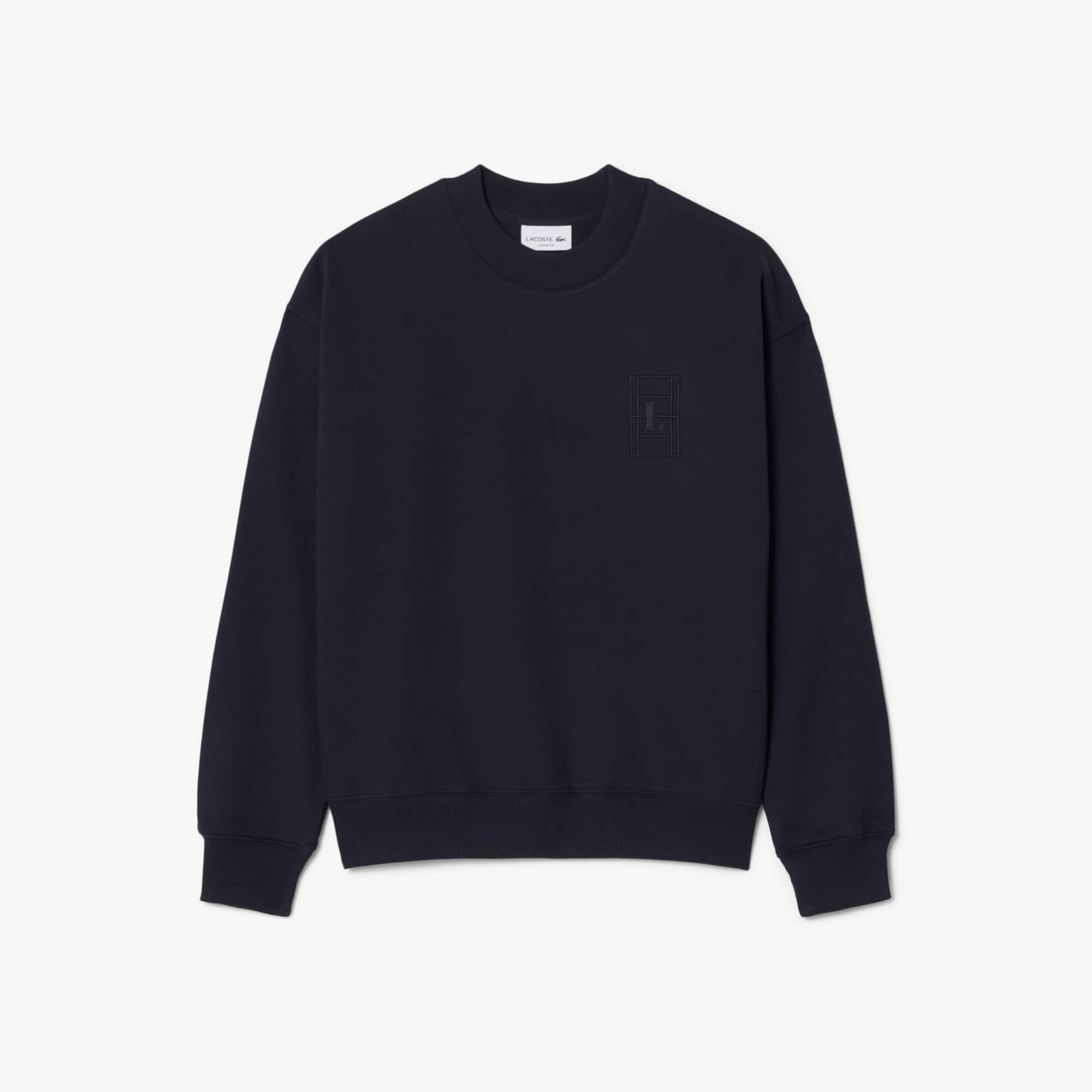 Embroidered Fleece Sweatshirt - Men's Tracksuits - New In 2026
