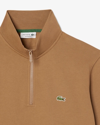 Sudadera Polar con Cuello Alto y Cierre para Hombre