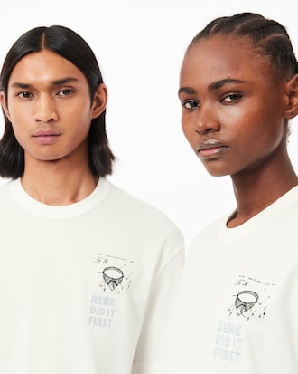 Unisex Piqué Graphic T-Shirt