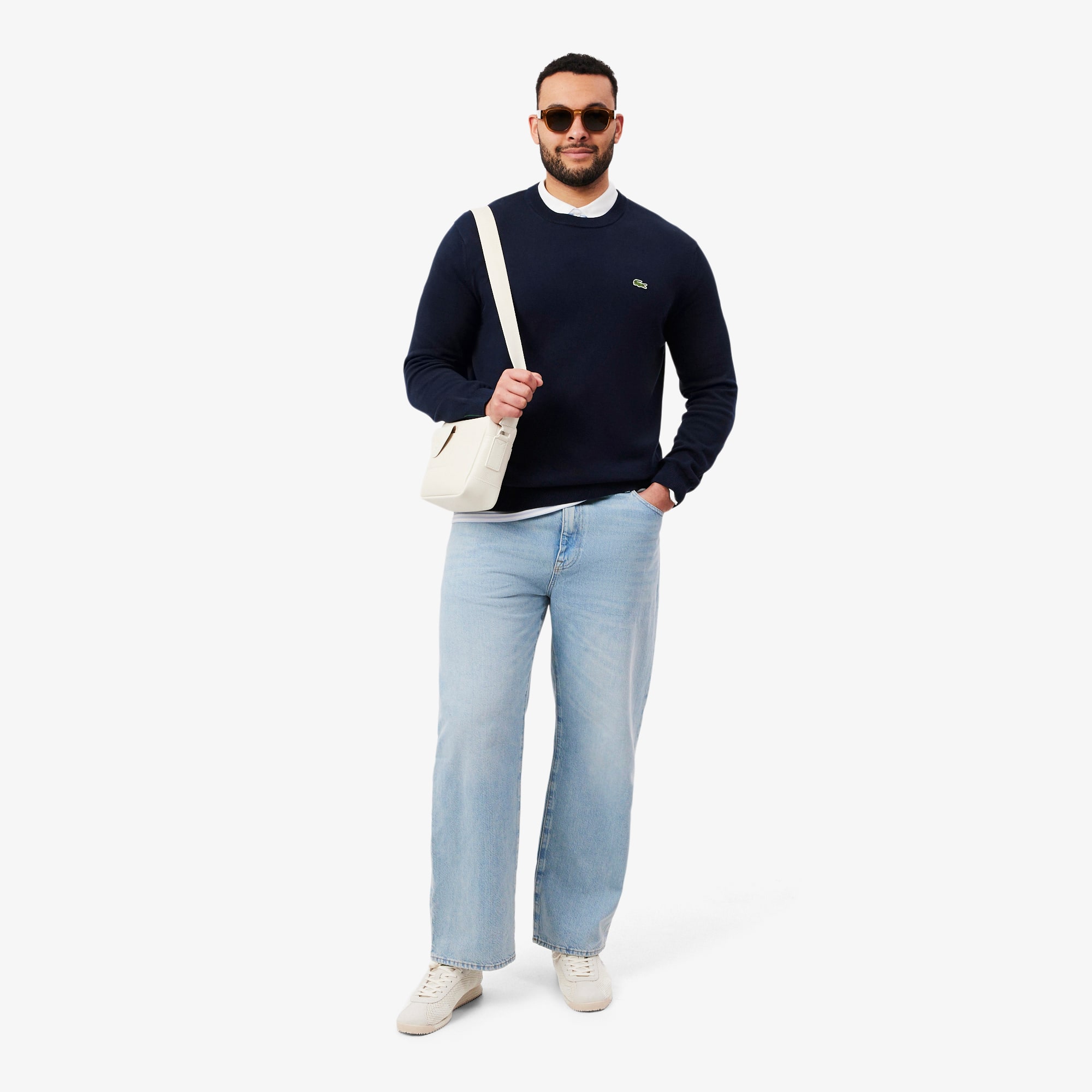Men's Crew Neck Cotton Sweater