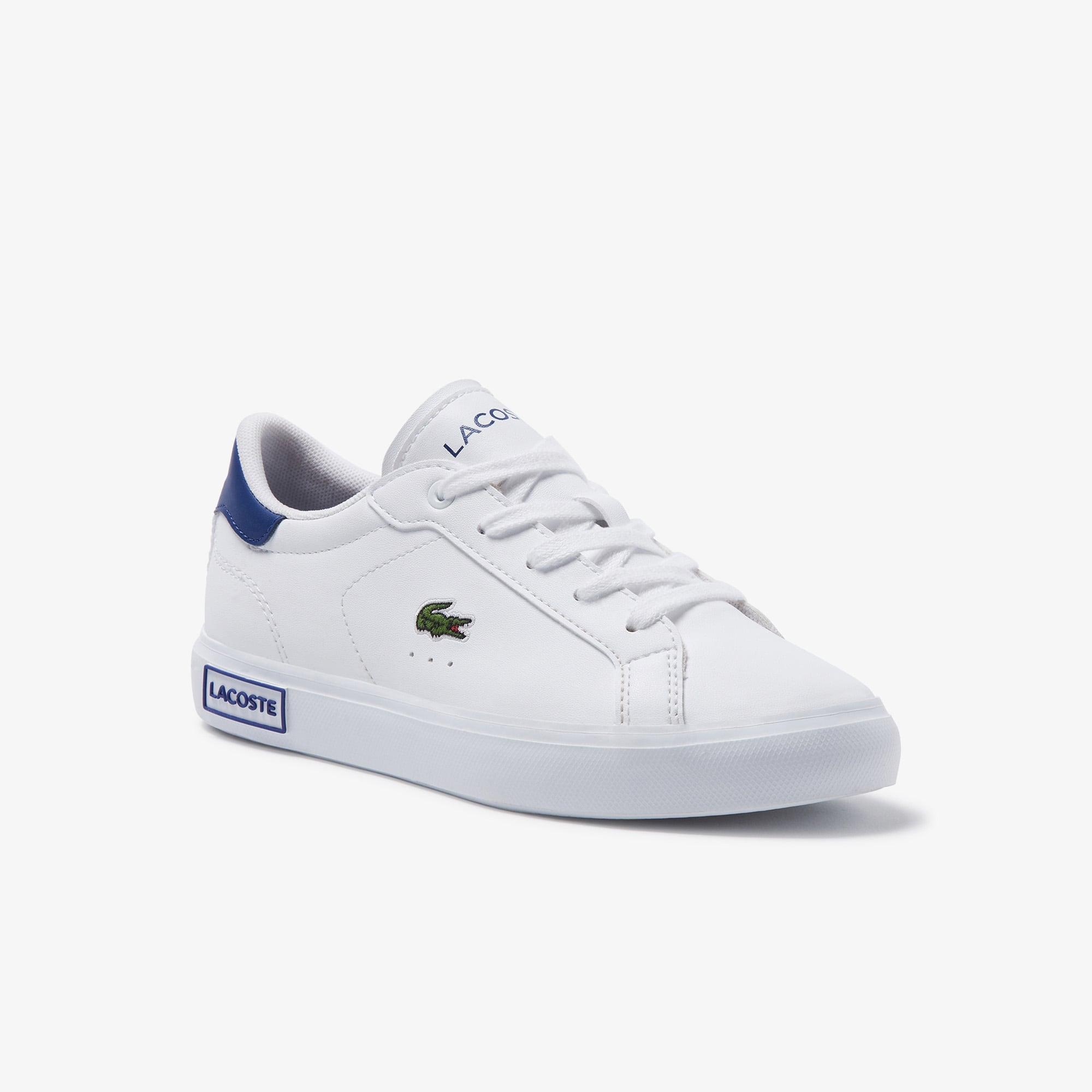 Lacoste Sneaker Para Niños Blanco