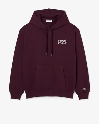 Sweatshirt &agrave; capuche marquages brod&eacute;s