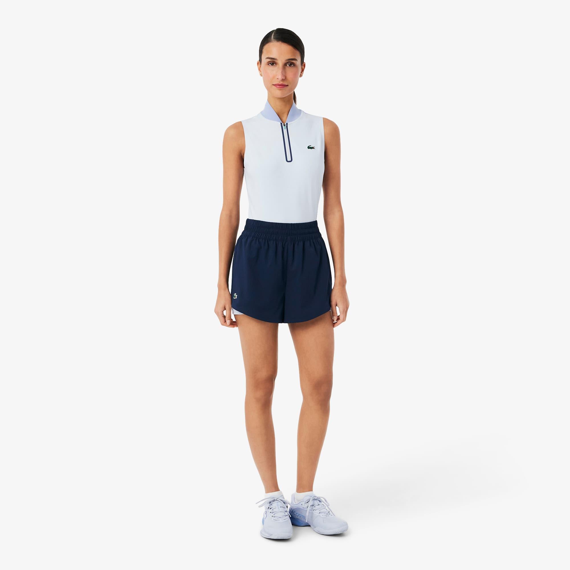 Lacoste Ultra Dry Tennis Shorts - 40 In Blue