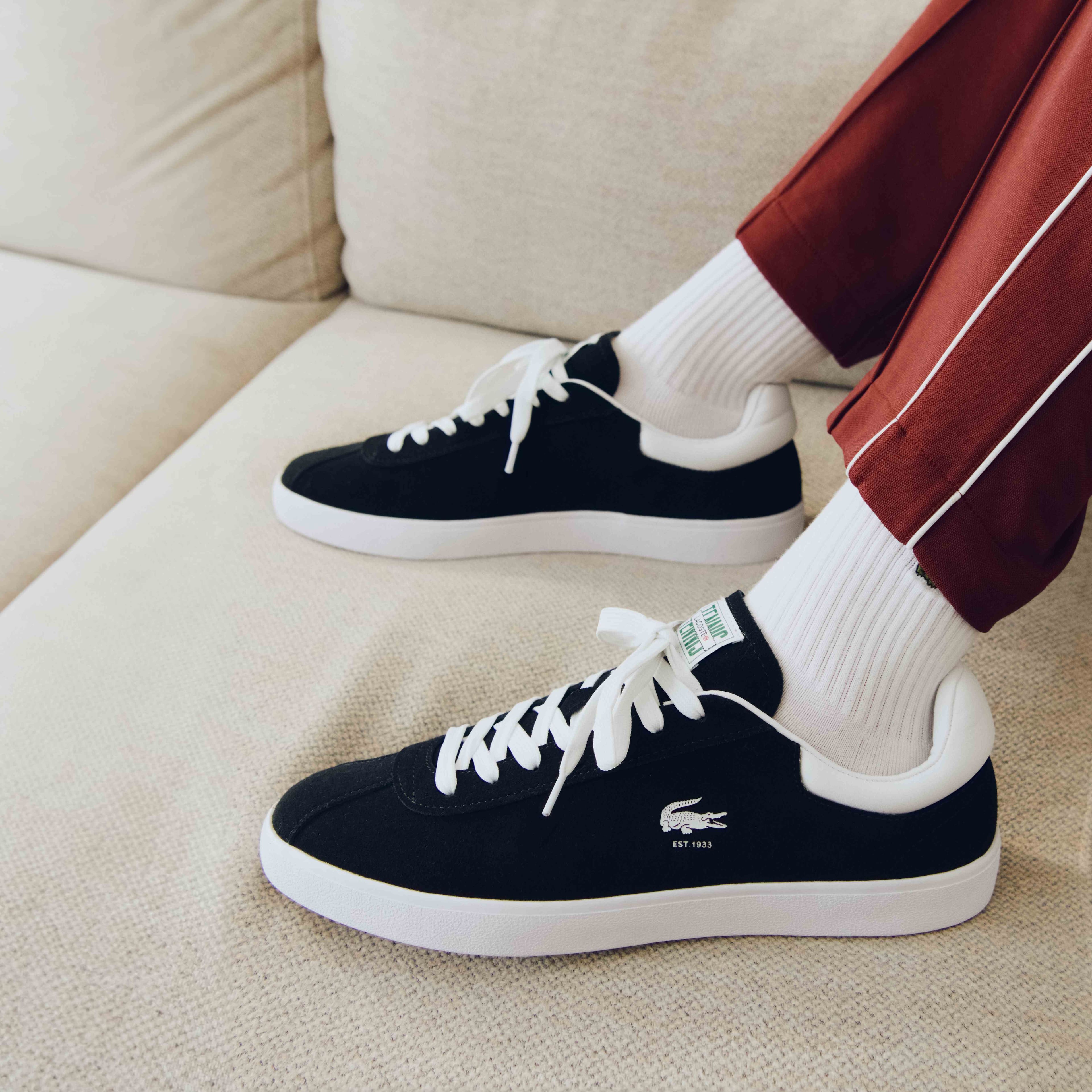 Men's Baseshot Leather Sneakers