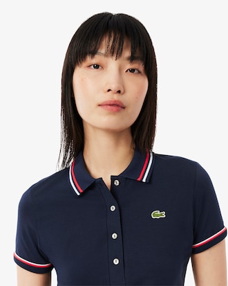 Women's L.12.D Slim Fit Jersey Polo