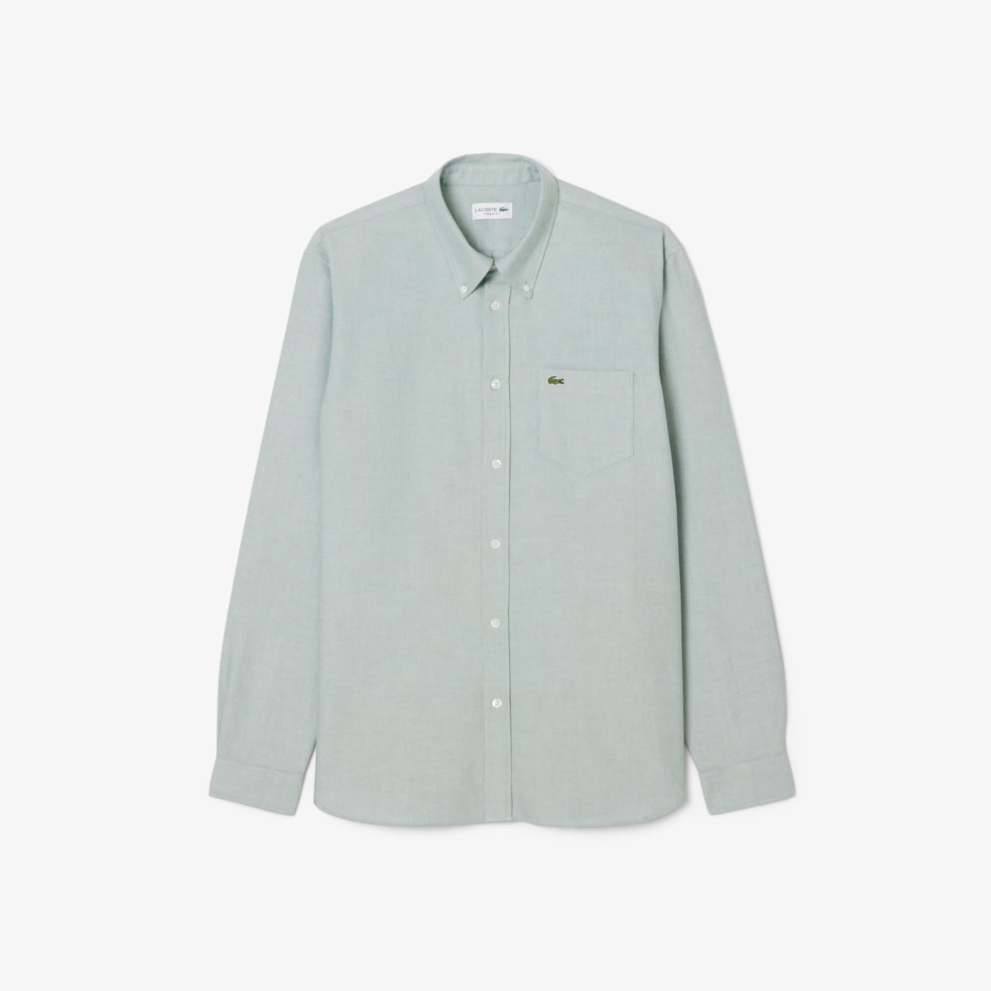 Lacoste Men's Regular Fit Oxford Shirt - 15¾ - 40 In White