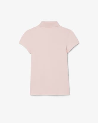 Polo De Piqu&eacute; Con Cuello Ondulado