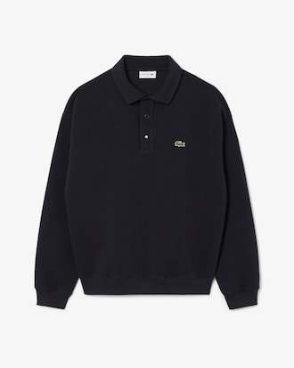 Men's Loose Fit Piqué Sweatshirt