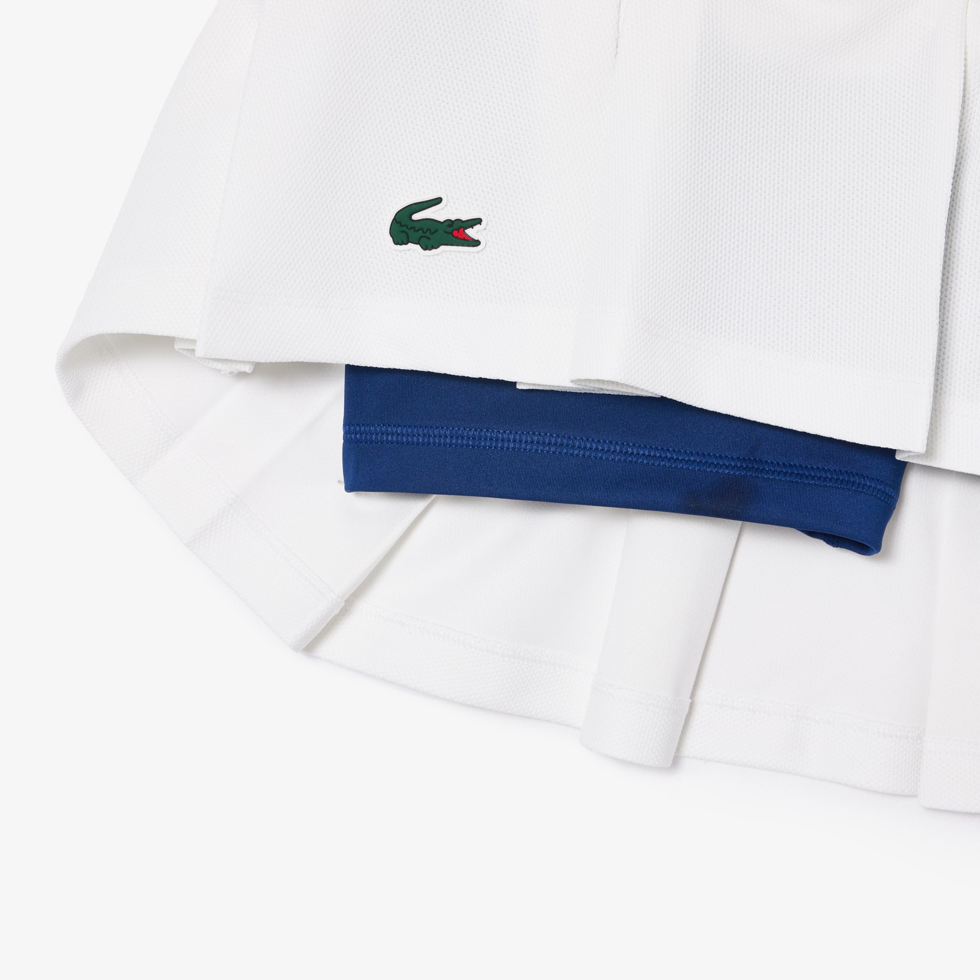 ワンピース LACOSTE Women Mid Skirts EF2655 GTI Brown Women's 3D Ribbed Knit Polo - Sweaters & Sweatshirts - New