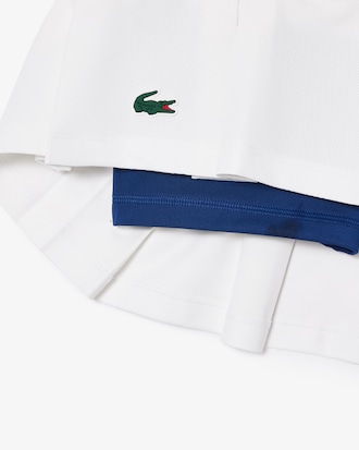 Women's Lined Piqué Tennis Skirt