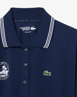 Miami Open Edition Polo Collar Dress