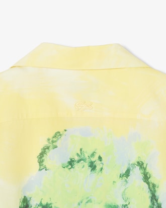 Men's Runway Relaxed Fit Graphic Print Shirt