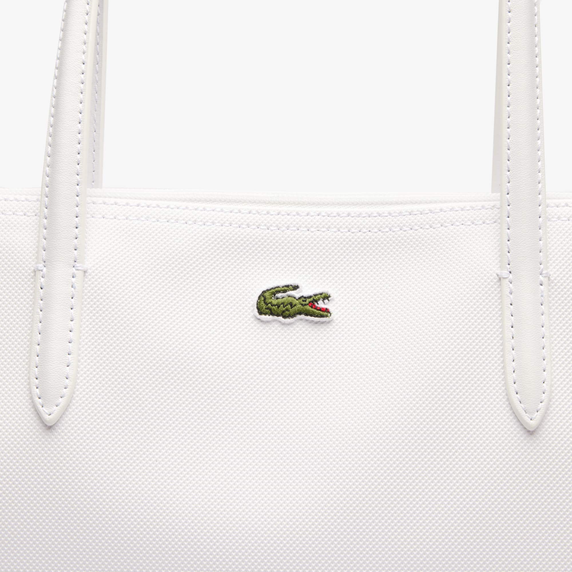 LACOSTE EDUCATION ボディバッグ ホワイト Lacoste x Netflix Croc Print Small Shoulder Bag - Bags - New In