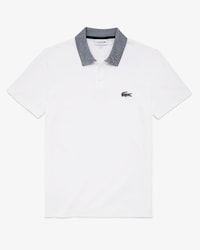 Men's Contrast Neck Cotton Polo