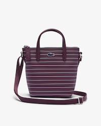 Mini Bolso Tote A Rayas L.12.12 Concept