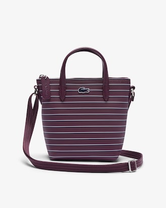 Women's Mini Striped L.12.12 Concept Tote