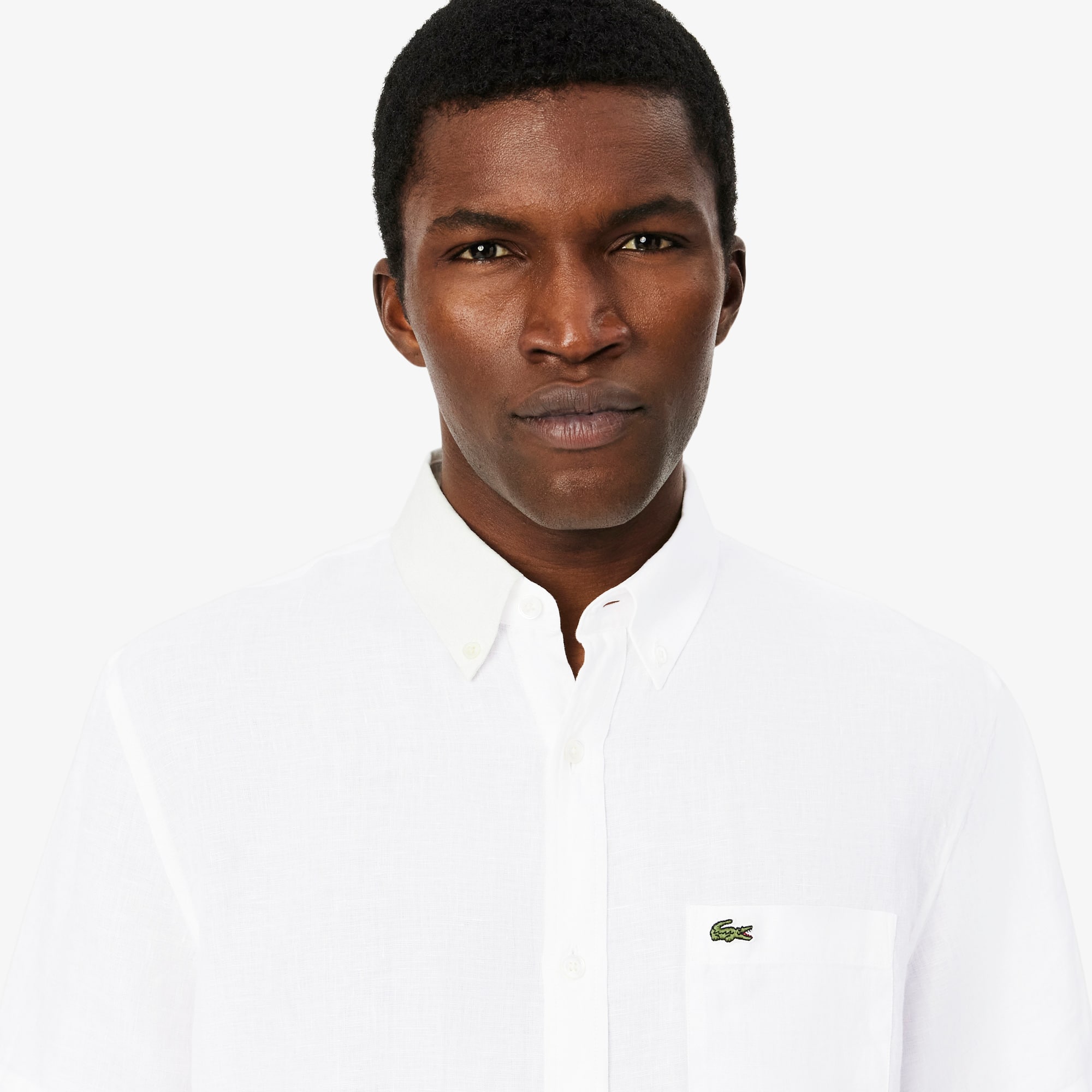 Men's Short Sleeve Linen Shirt