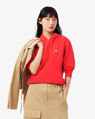 Women's Relaxed Fit Piqu&eacute; Hoodie