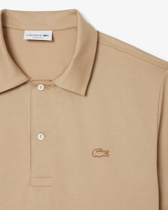 Men's Paris Classic Fit Open Neck Embroidered Polo