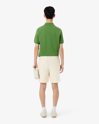 Regular Fit Linen Blend Twill Shorts