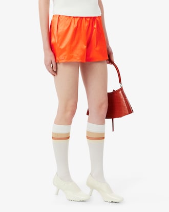 Runway Short Glossy Shorts