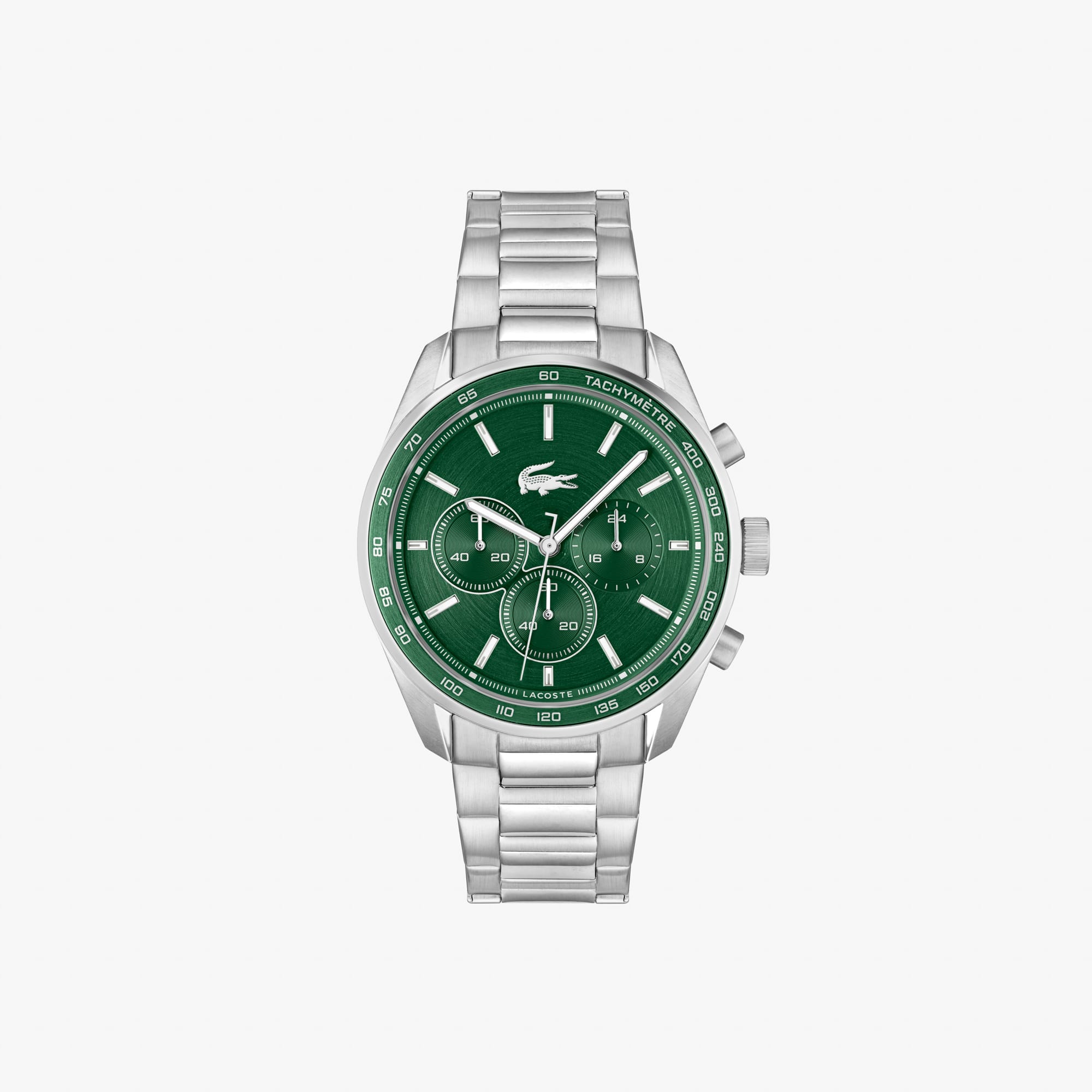 タイムレス【LACOSTE】Boston クロノグラフ ウォッチ 42㎜ 24SS Lacoste Men's 42mm Vancouver Chronograph Two Tone Stainless
