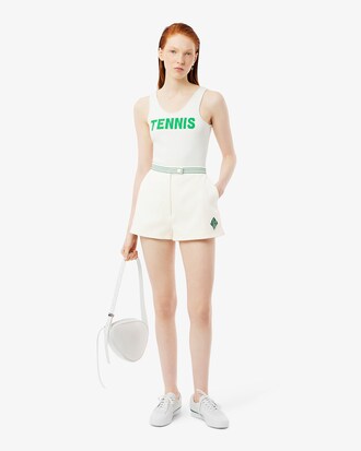 Women's Runway Wool Tennis Shorts