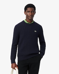 Men's Cable Knit Cotton Sweater