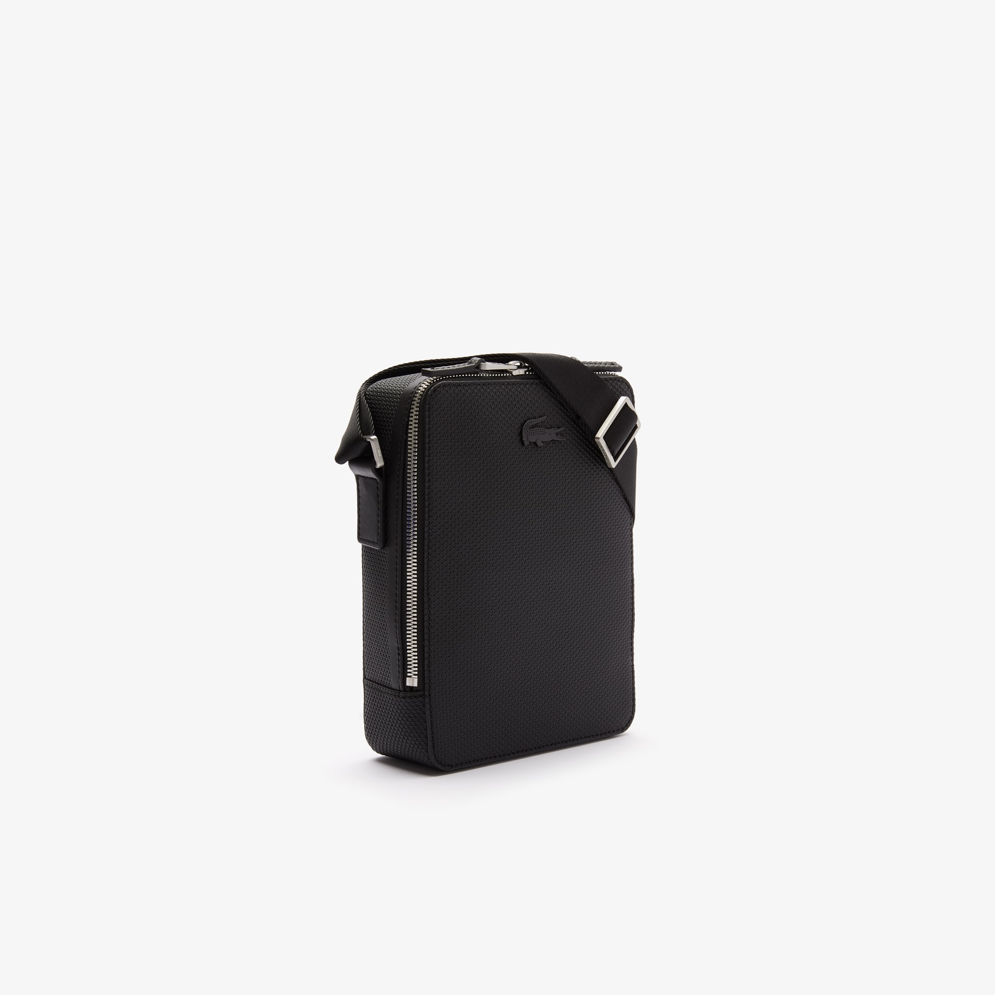 Chantaco Piqué Leather Shoulder Bag - Bags - New In 2026 | Lacoste