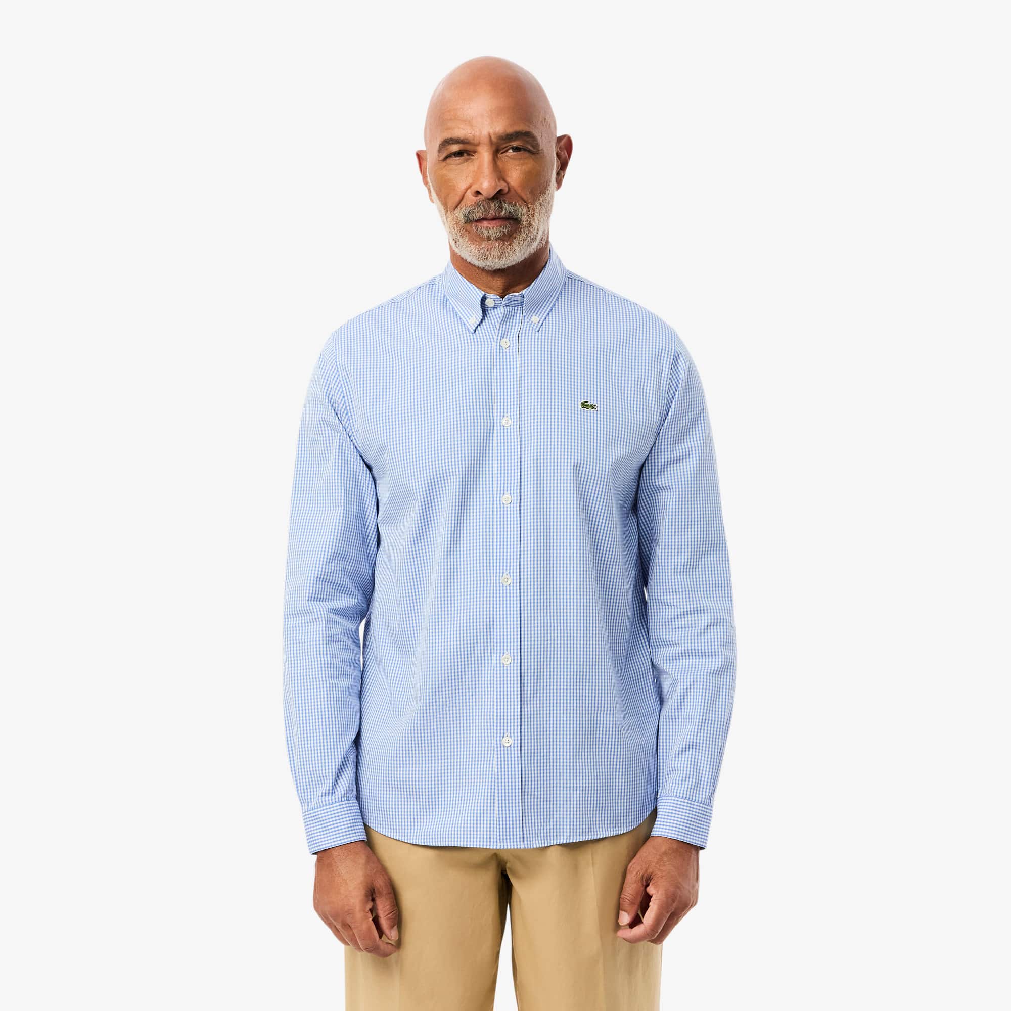 Men's Regular Fit Checked Cotton Shirt - Button Down Shirts - New