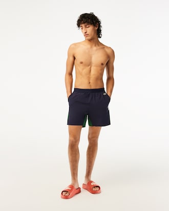 Men’s Colorblock Swim Trunks
