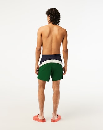 Men’s Colorblock Swim Trunks