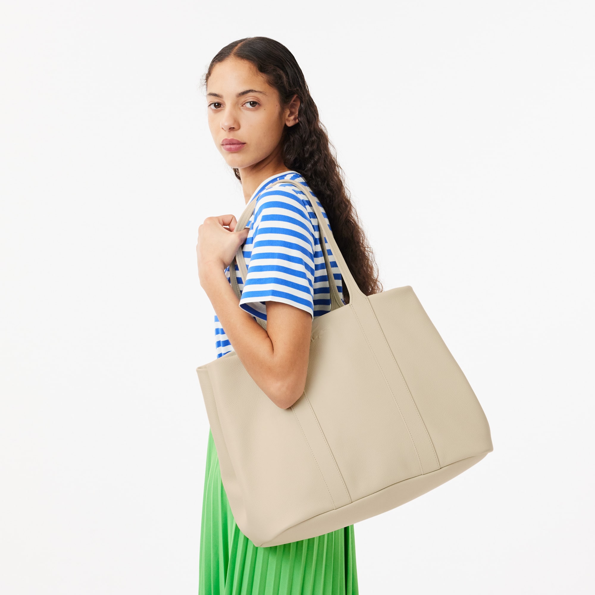 Women's XXL City Court Grain Leather Tote - All Women's Bags