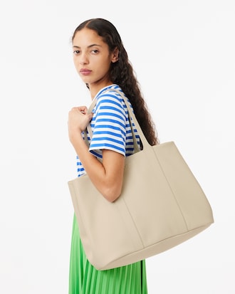 Women's XXL City Court Grain Leather Tote