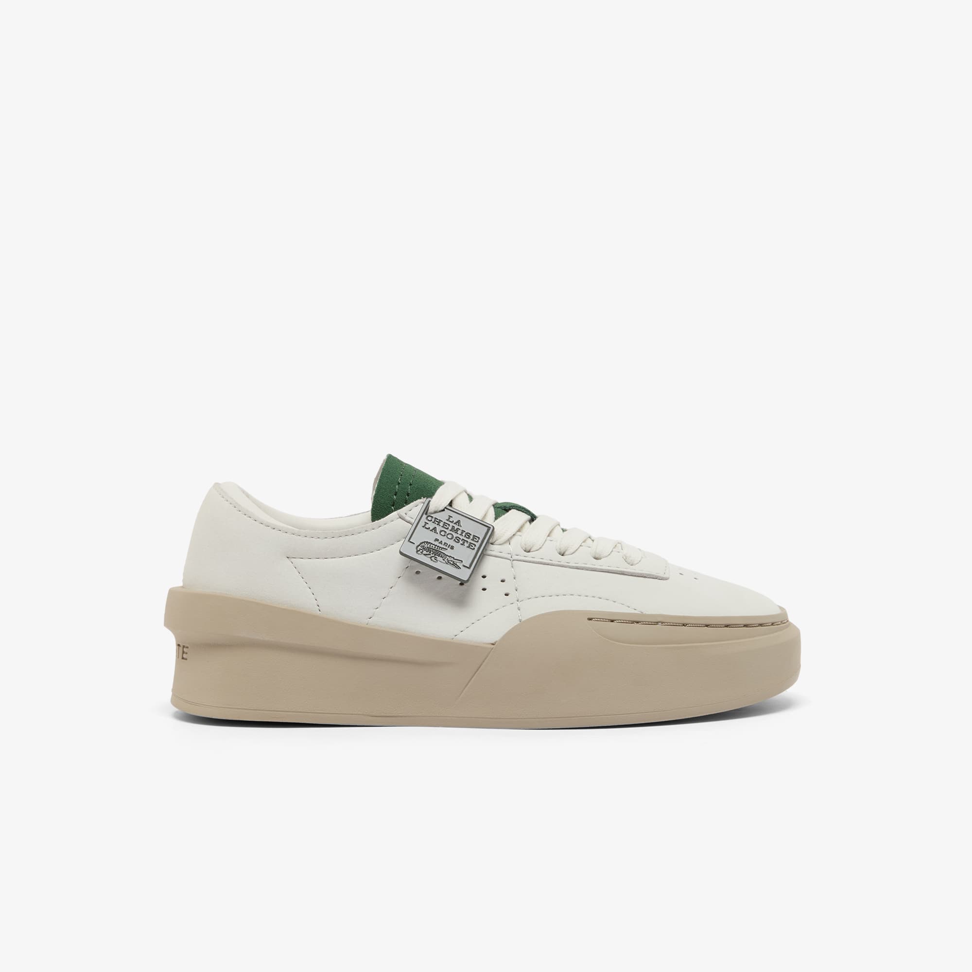 Lacoste Women's Aura Club Leather Sneakers - 9 In White