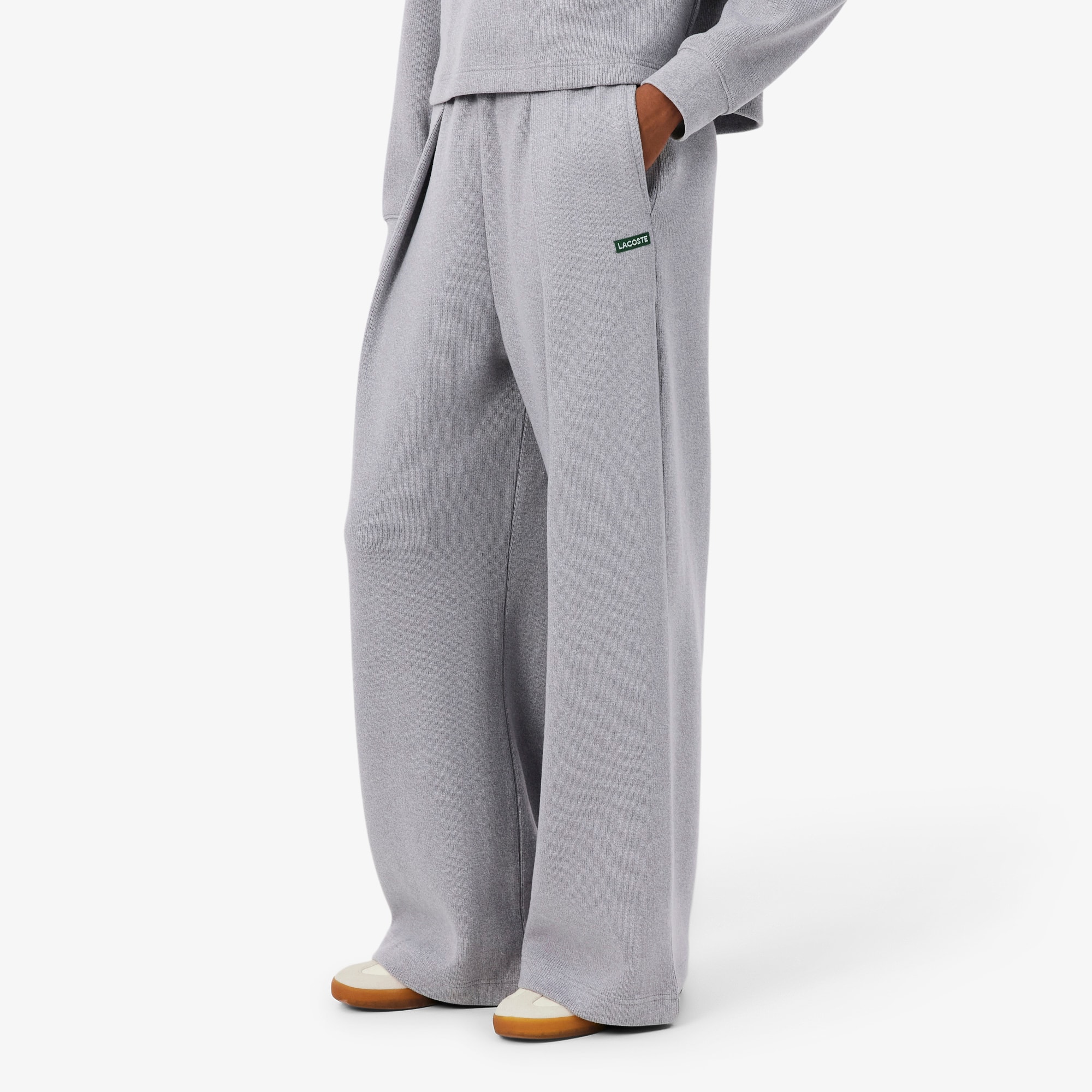 Flare Fit Ribbed Sweatpants - Pants & Leggings - New In 2026 | Lacoste