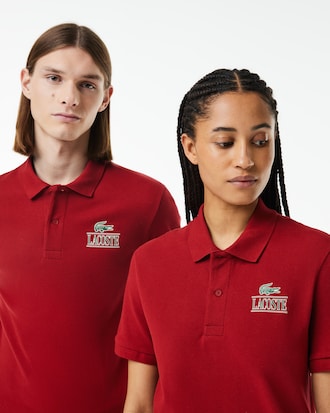Unisex Regular Fit Stretch Mini Piqué Polo