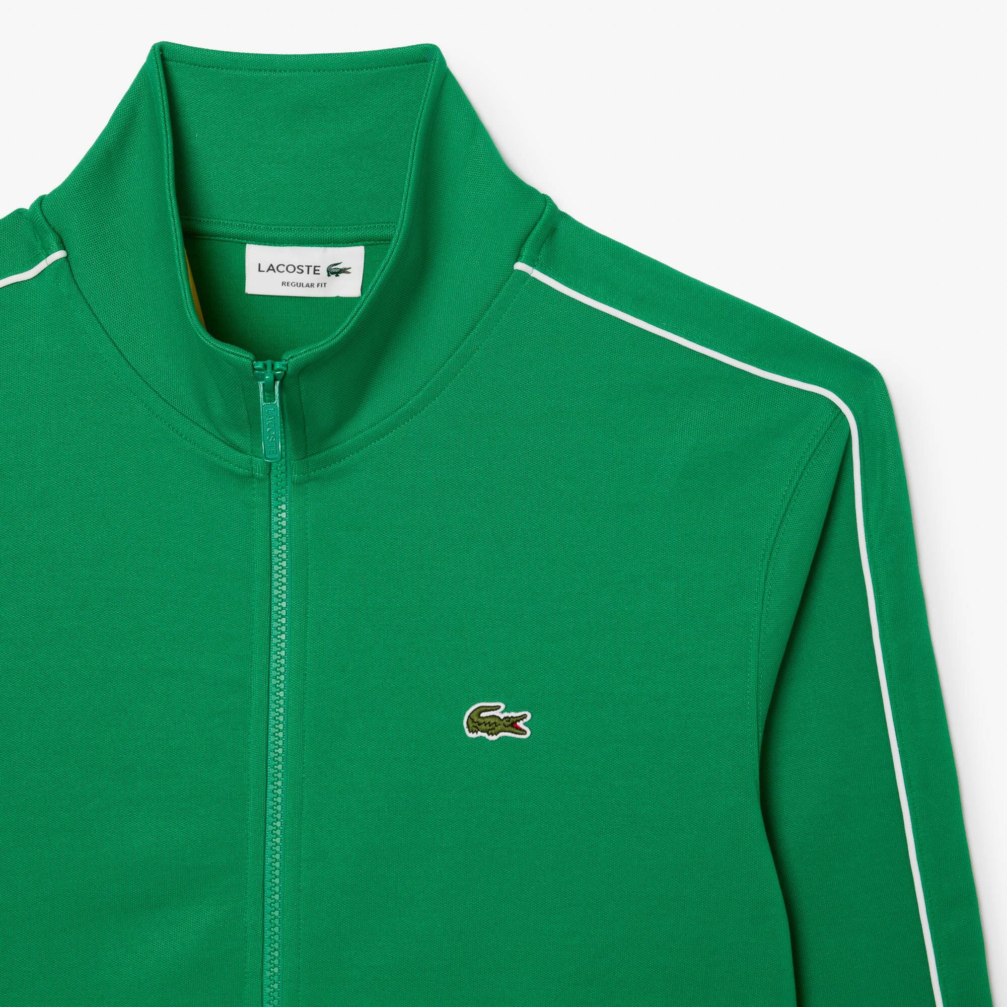Men's Paris Piqué Zip-Up Track Jacket - Sweaters & Sweatshirts