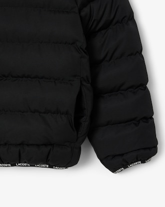Kids' Hooded Diamond Puffer Jacket