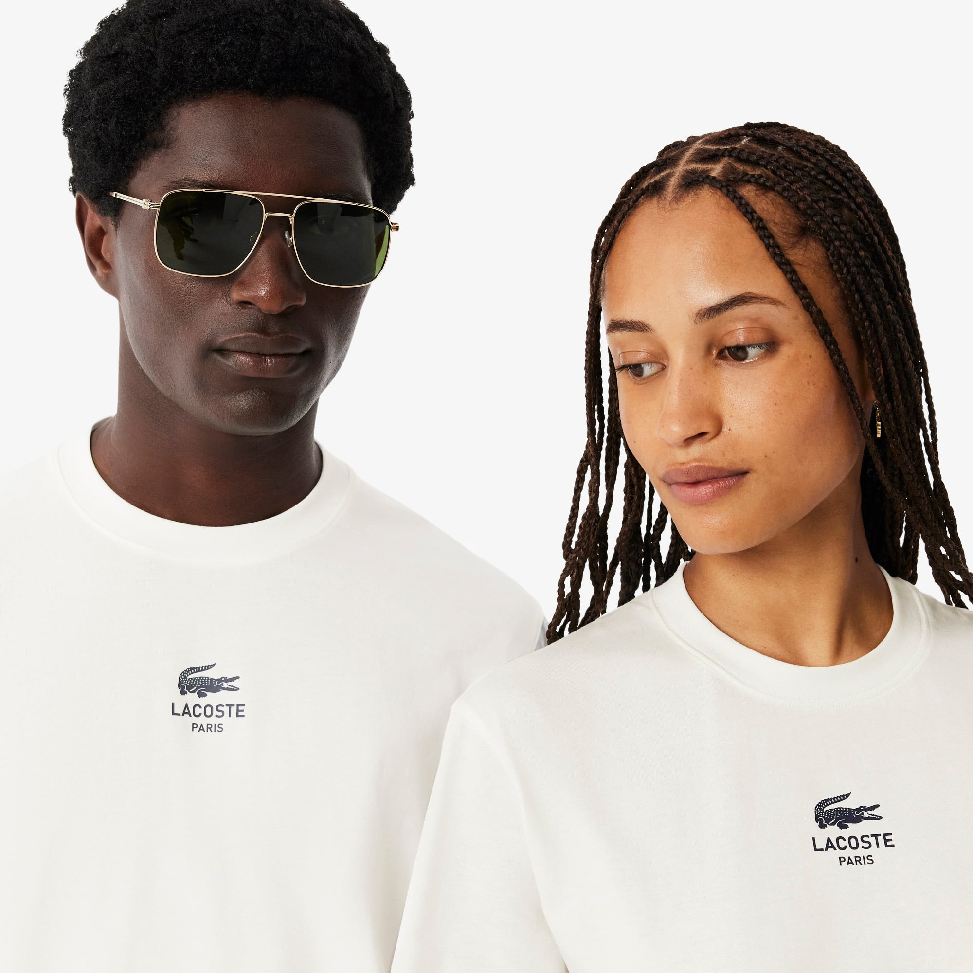 Unisex Signature Print Cotton T-Shirt - T-shirts - New In