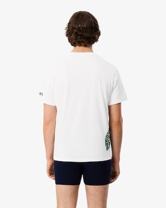 Playera interior de algod&oacute;n estampada