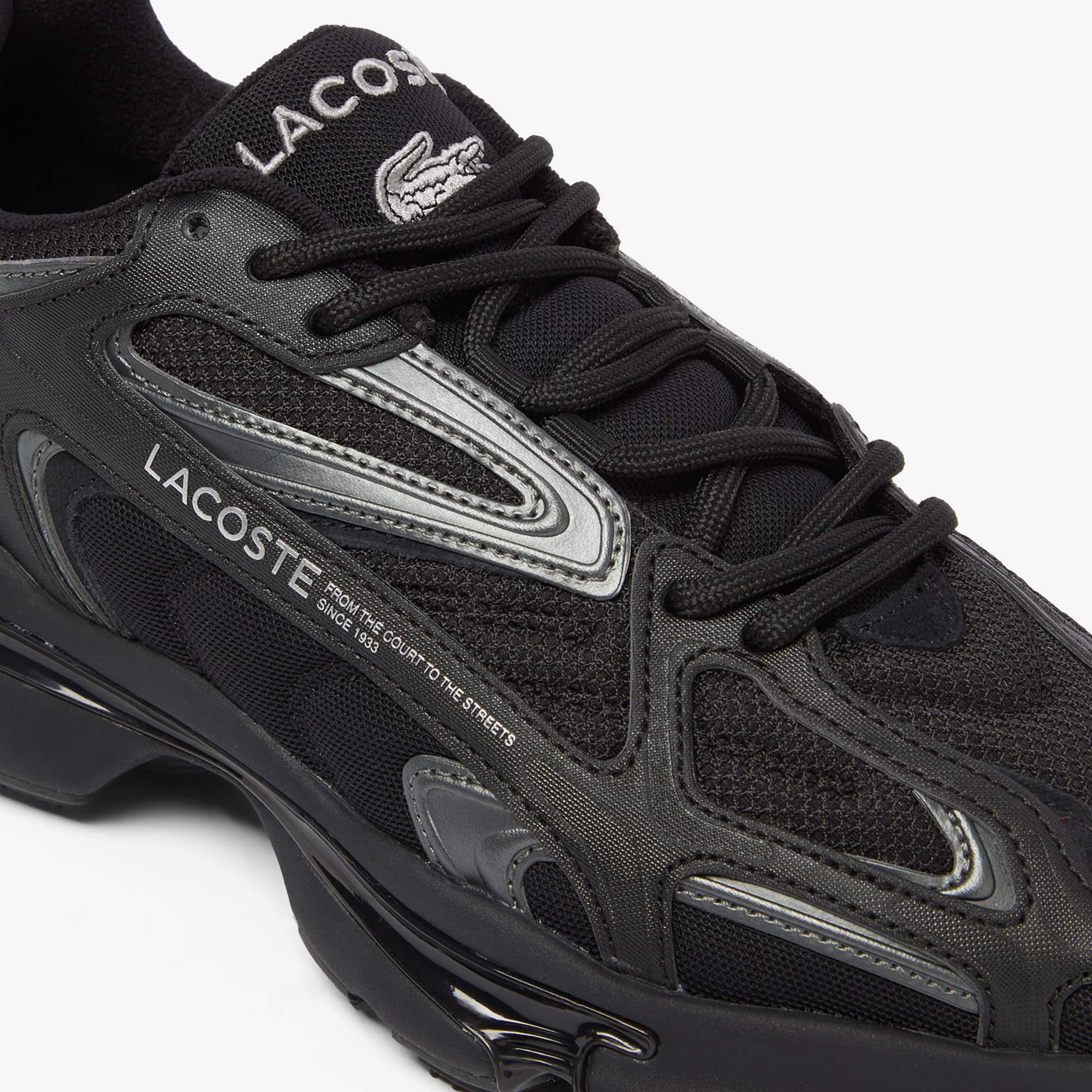 スニーカー LACOSTE FW24 Black fabric L003 sneakers (E01505 02H) Men's L003 2K24 Sneakers - Sneakers - New In 2025 | Lacoste