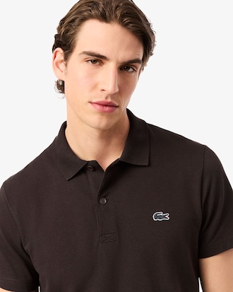 Men's Regular Fit Long Sleeve Cotton Blend Polo
