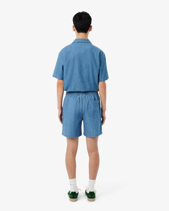 Short relaxed fit denim