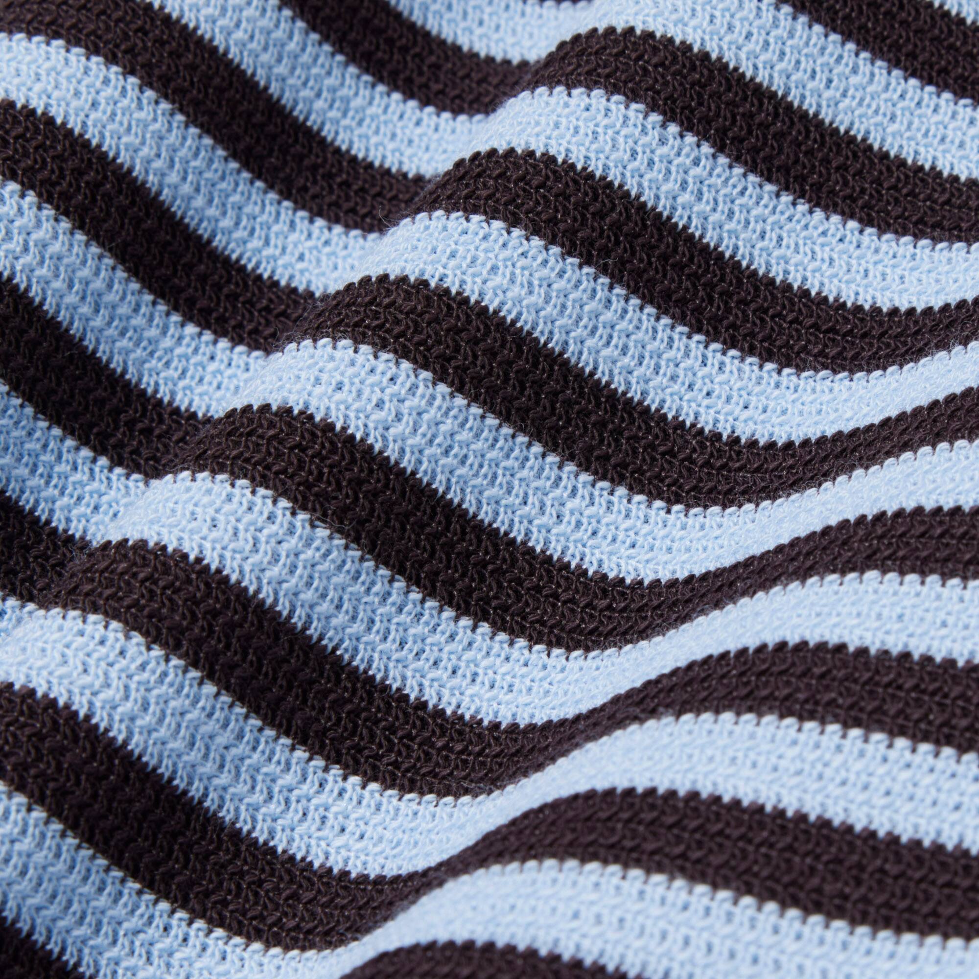 Regular Fit Striped Cotton Shorts