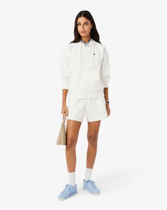 Women's Zip-Up Piqu&eacute; Hoodie